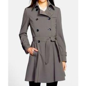 Trina Turk Juliette Trench Coat size 14